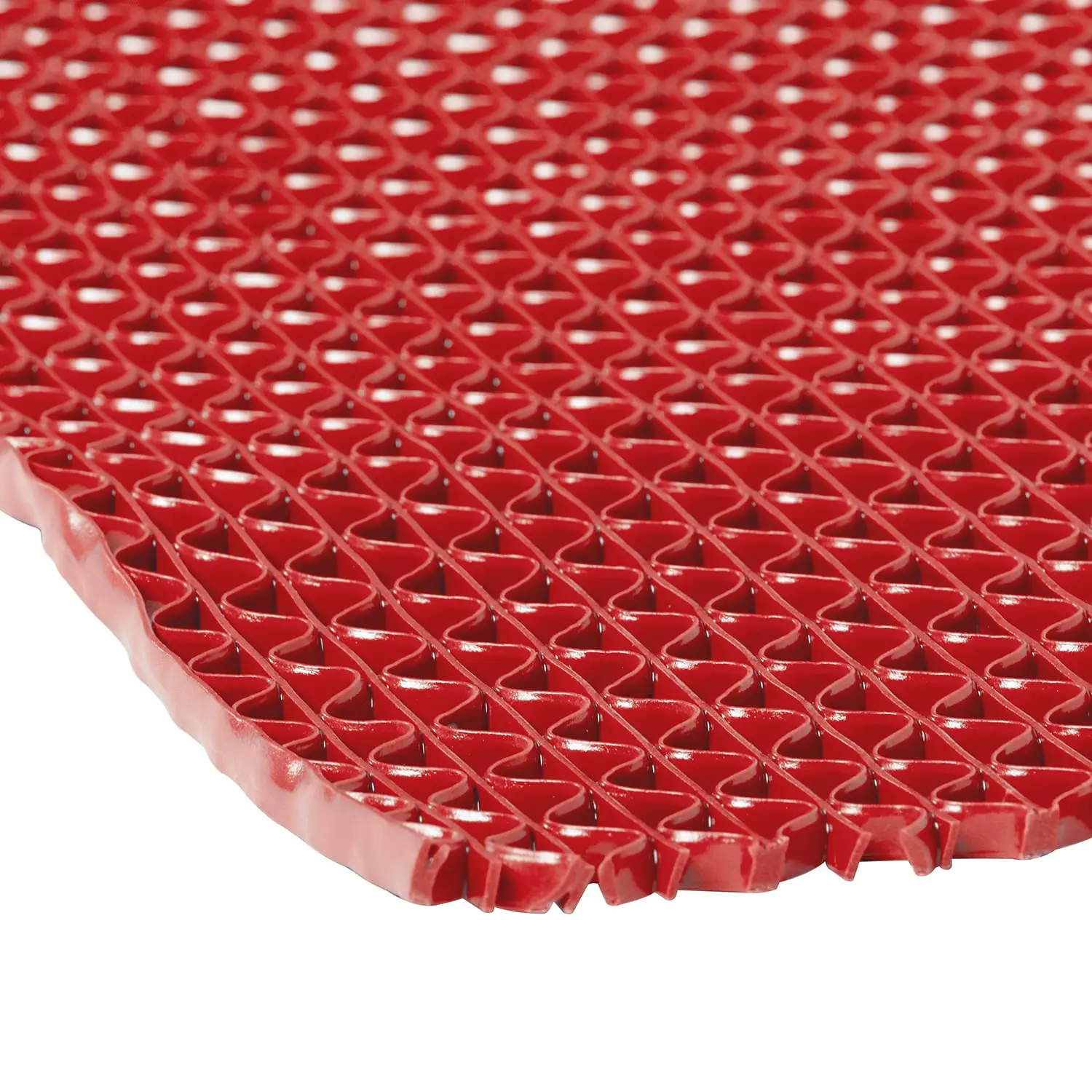 PVC Plastic Mat for Bathroom and Kitchen, Large Roll Anti Slip Mat, Hollow Grid Mat, Bathroom Floor Mat