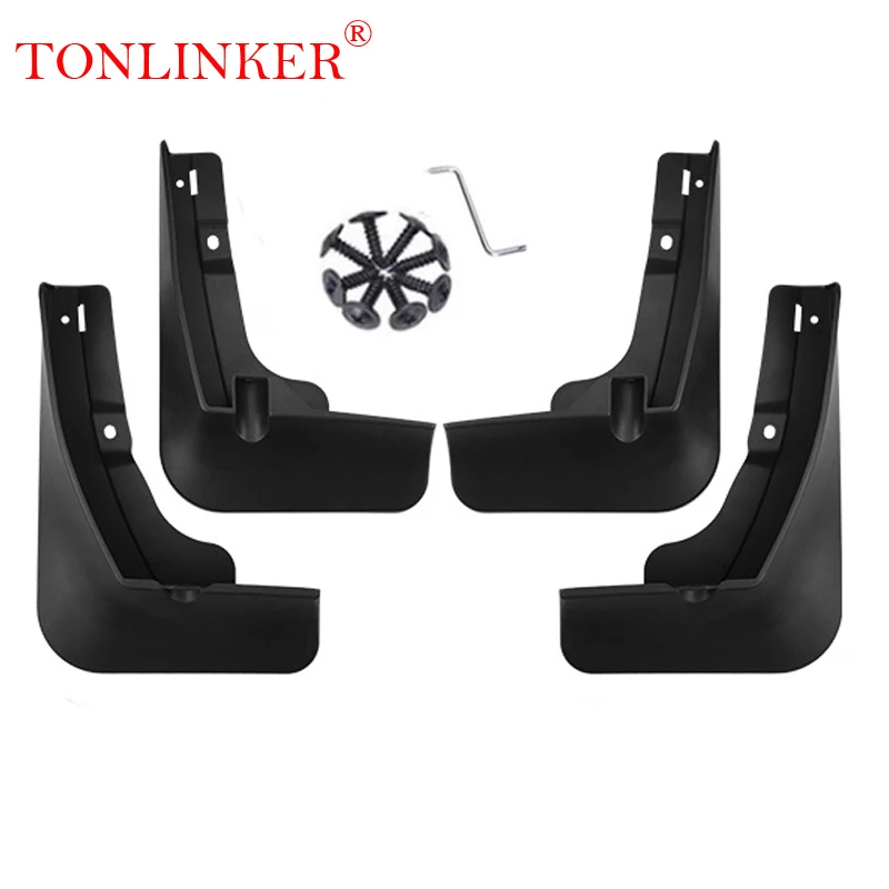 TONLINKER Car Mudguard For LYNK & CO 900 SUV 2025 Mudguards Splash Guards Front Rear Fender Mudflaps 4Pcs Accessories