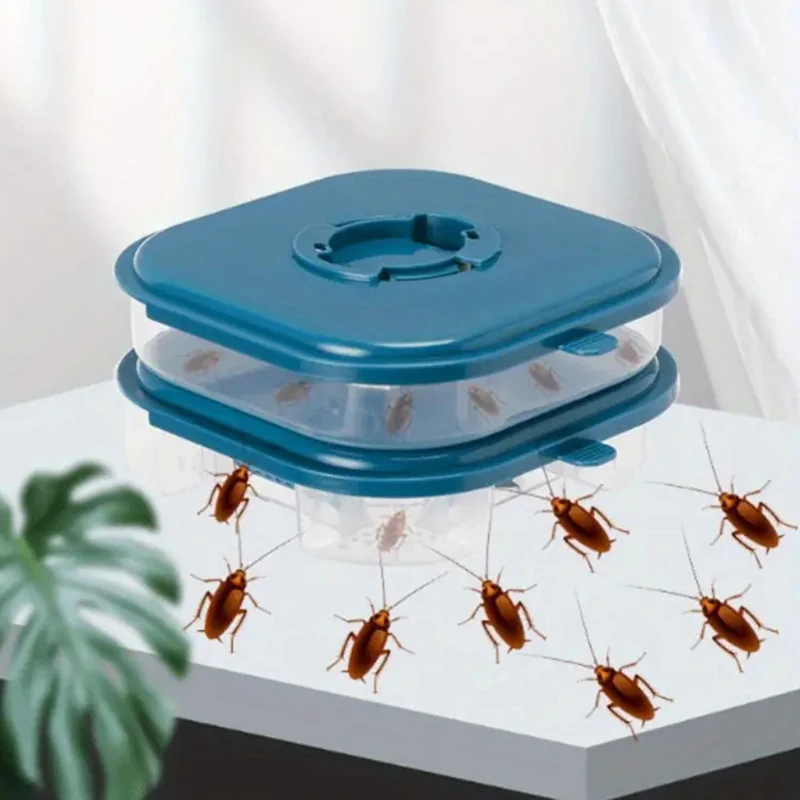 

New Efficient Cockroach Trap Killer Household Cockroach Trap Box Physical Capture Reusable And Eco Friendly Trap Spider Ants