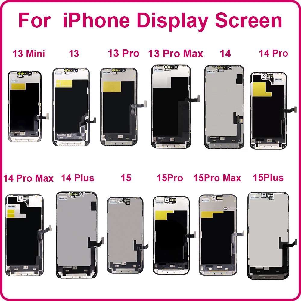 INCELL For iPhone X XR XS Max Incell For 11 12 13 Pro Max 13 Mini 14 Plus 15 LCD Display Screen With 3D Touch Digitizer Assembly image 4