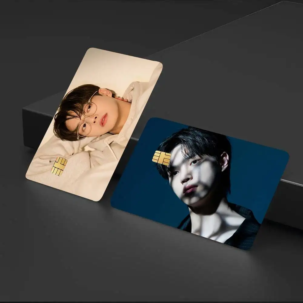 Korean Actor Song Kang Credit Card Sticker Waterproof PVC Skin Cover For Debit Bank Card, Removable Card Decal Wrap