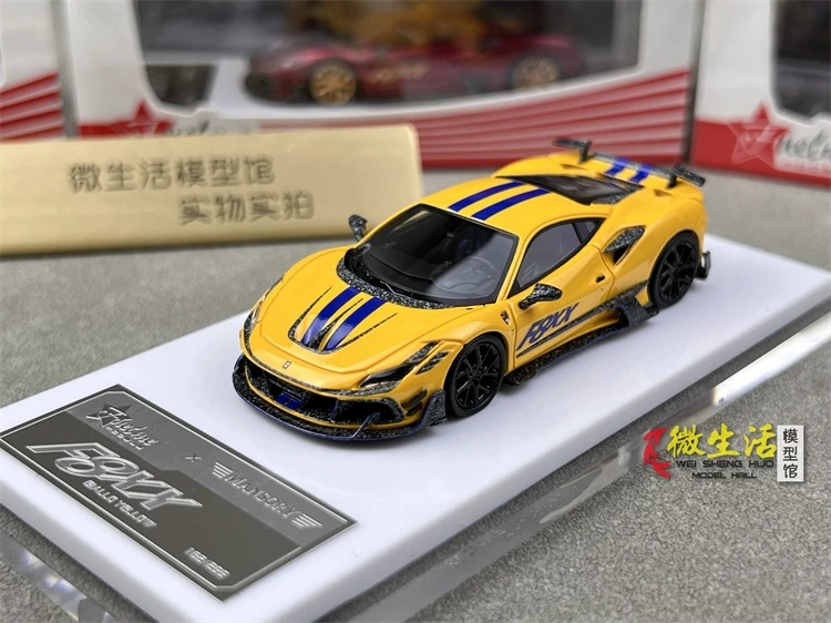 Newly Stocks Fuelme 1/64 Mansory F8XX Yellow Color Resin In 2023 Collection Gift Scale Model Car