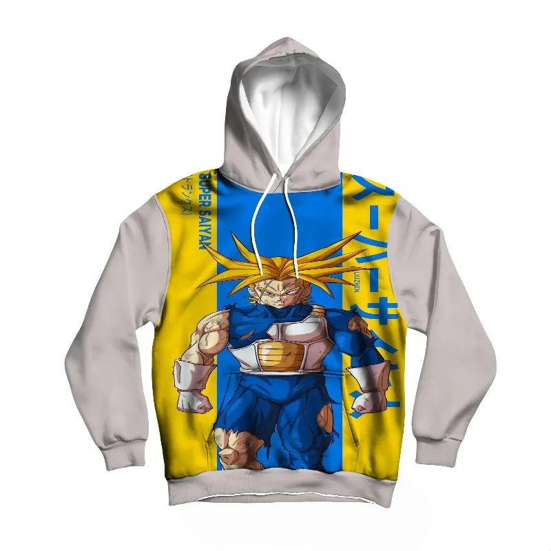 

Мужская осенне-зимняя толстовка с капюшоном Dragon Ball Super Saiyan Vegeta с текстовыми акцентами, высококачественный товар в стиле аниме для повседневной носки