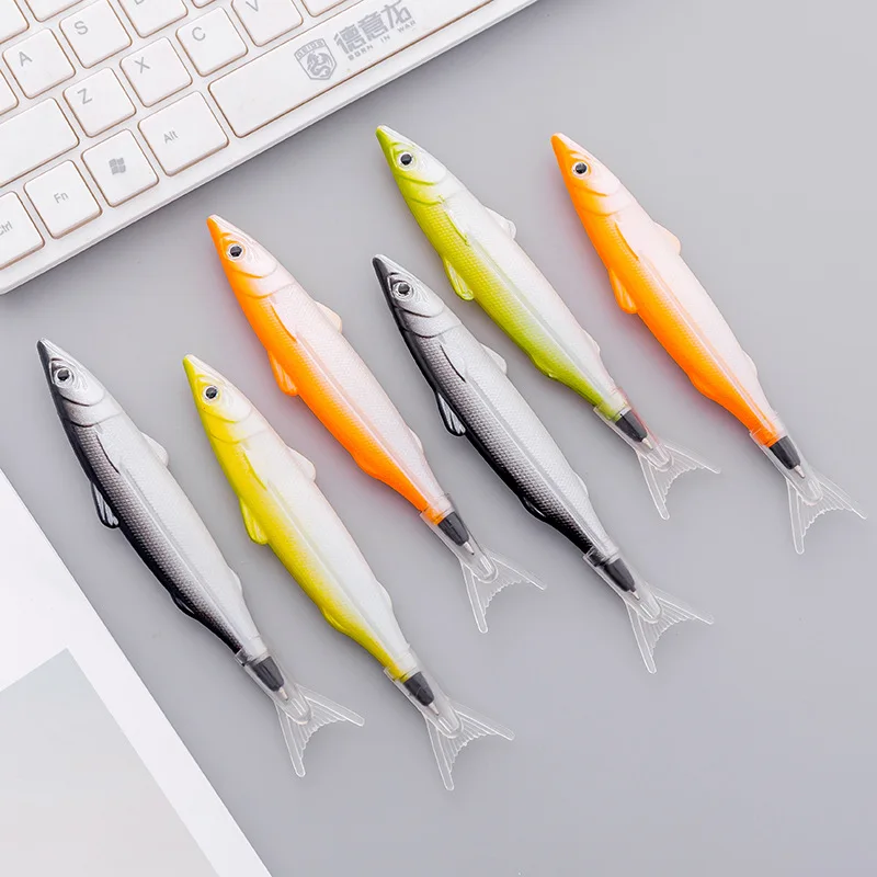 1PCS Creative Cute Fish Modelling Pen Peculiar Shape Lovely Stationery 5mm