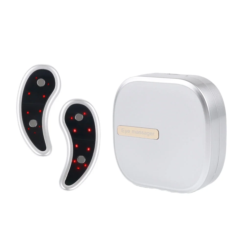 Draagbare Mini Elektrische Smart Eye Massager Anti-Aging Donkere Kringen Rimpel Verwijdering Oogzorg Apparaat voor Verwijdering van Donkere Kringen