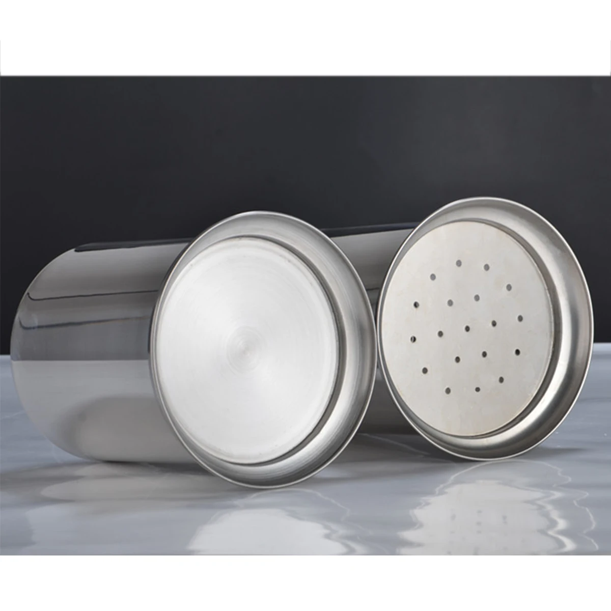 

17 X12cm Thicken Stainless Steel Chopstick Holder Cutlery Organizer Utensil for Countertop