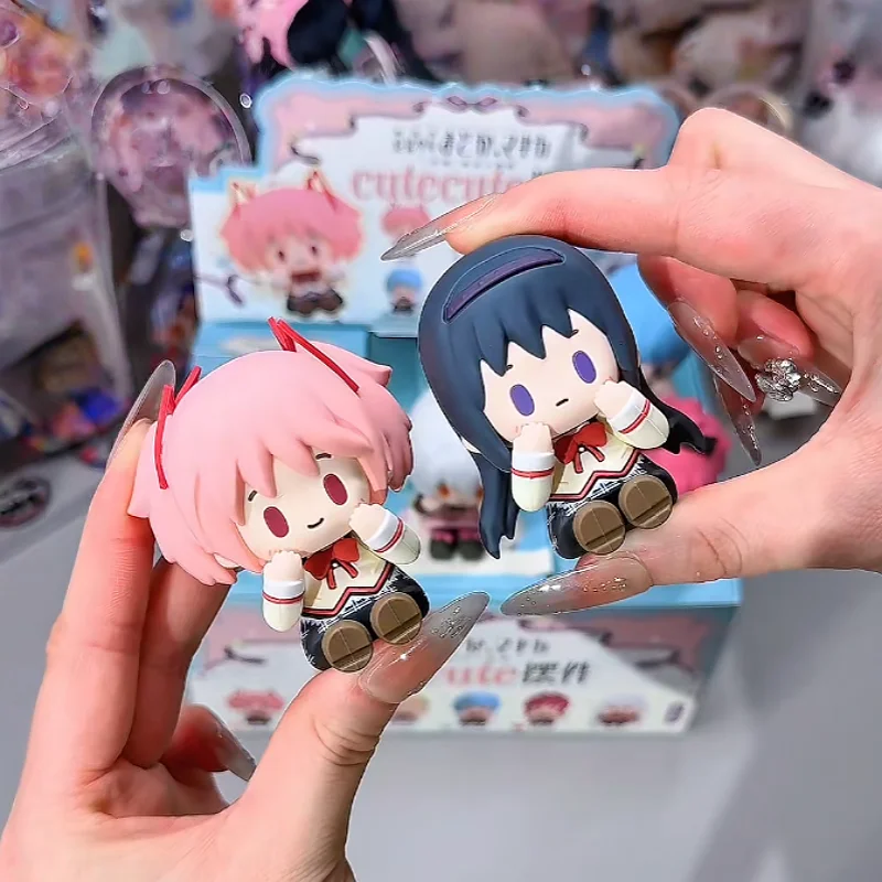 

Genuine Puella Magi Madoka Magica The Movie [New Chapter] Rebellion Cutecute Series Blind Box Desk Decoration Item Hot Gift