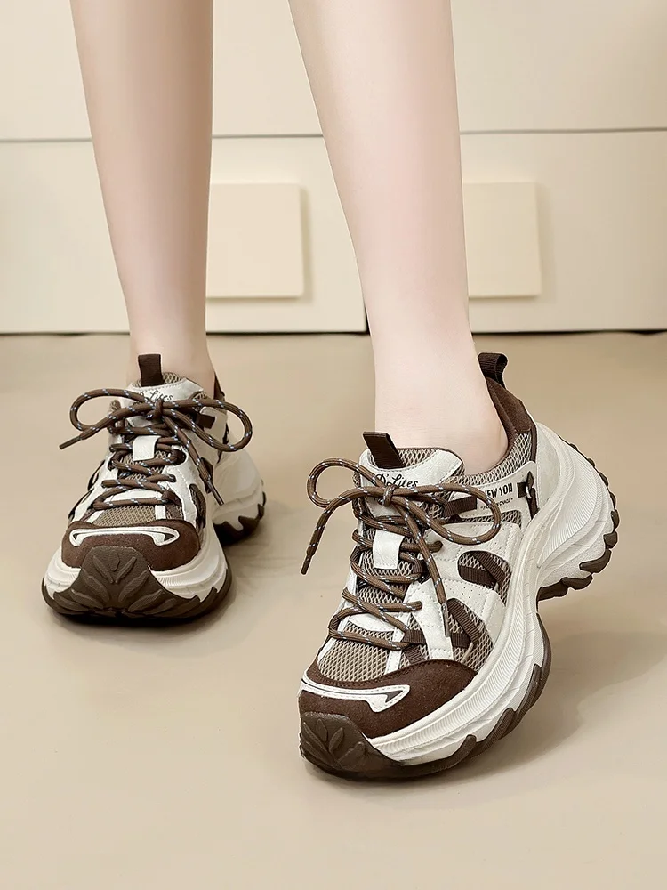 2026-new-women's-dad-shoes-double-mesh-fashion-splicing-soft-bottom-lightweight-casual-sports-shoes-breathable-anti-slip-comf