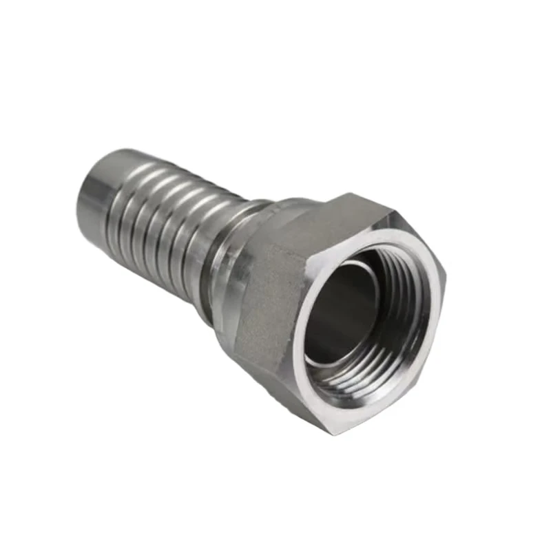 

SS Aluminum Copper Bronze CNC Turning Parts Stainless Steel Precision-turned Hexagonal Threaded Pipe Fittings