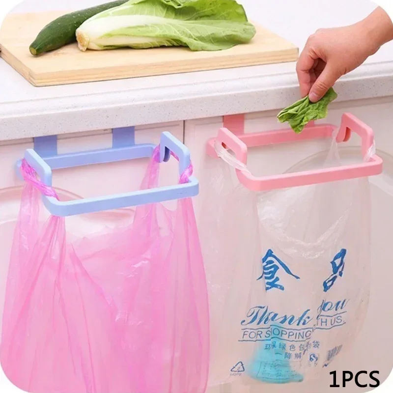 

1 Hanging Garbage Bag Holder, Miscellaneous Bag Storage Rack, Portable Kitchen Tools