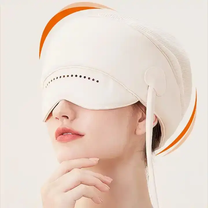 

Phentech Head Massager Air Compression Headband Massager Helmet Head Belt With Heating
