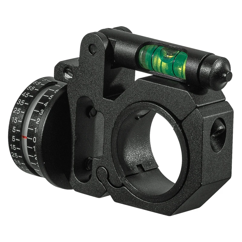 FIRE WOLF High Accuracy Angle- Cosine- Indicator Kit & Bubble Level Fits 1 inch/30mm Tube Rifle Scope Mounts Light Weight Metal