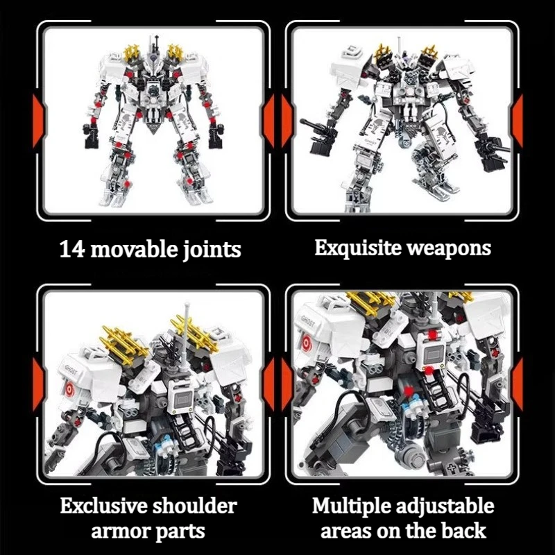 셈보 블록 원더링 어스 메카 모바일 로봇 빌딩 블록 MOC 클래식 영화 모델 조립 브릭 장난감 어린이 선물용