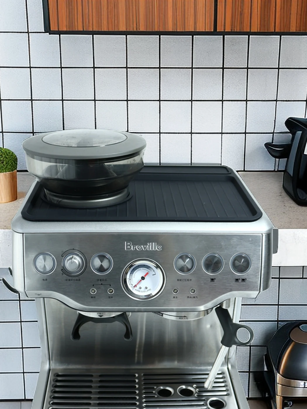 Alfombrilla de silicona para c - Breville Espresso Bes870 reseña y precio