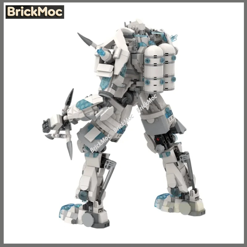 

Oversized Mecha Bricks Giant Robot Model Ideal Birthday Holiday Gift For Mecha Enthusiasts