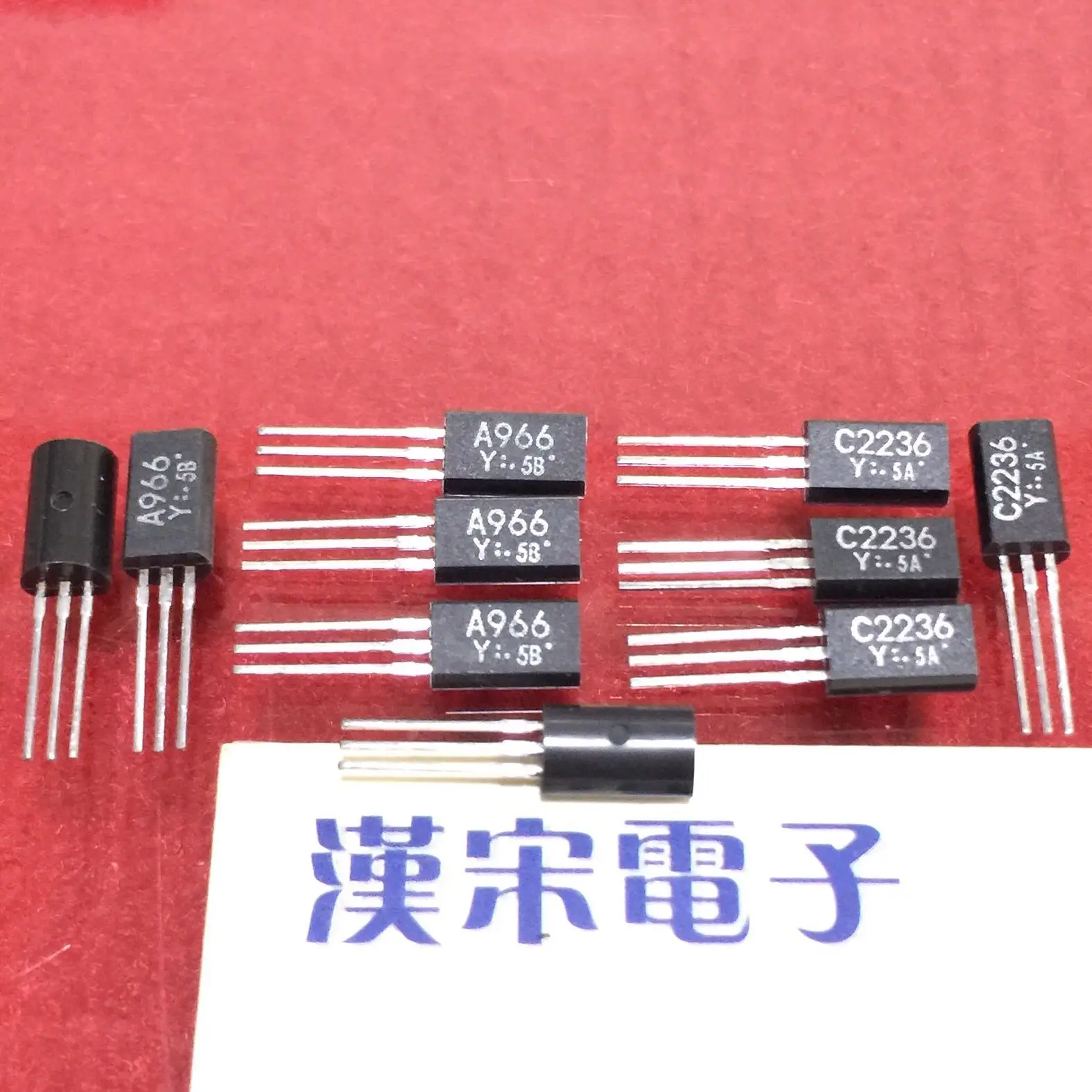 Free shipping  2SA966-Y/2SC2236-Y/A966/C2236   3    5 pairs/package