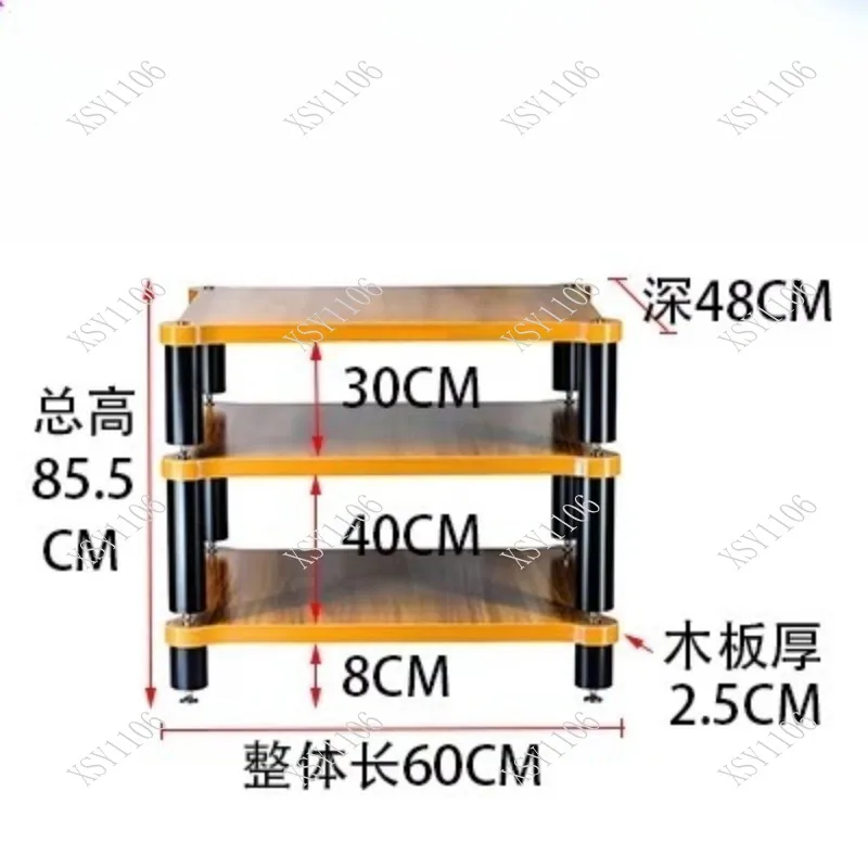 HIFI Solid Wood Audio Speaker shelf Amplifier Cabinet Amplifier Cabinet Projector Shock Absorber Rack