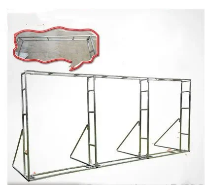 Wedding stage background frame Outdoor wedding layout double-layer telescopic rod