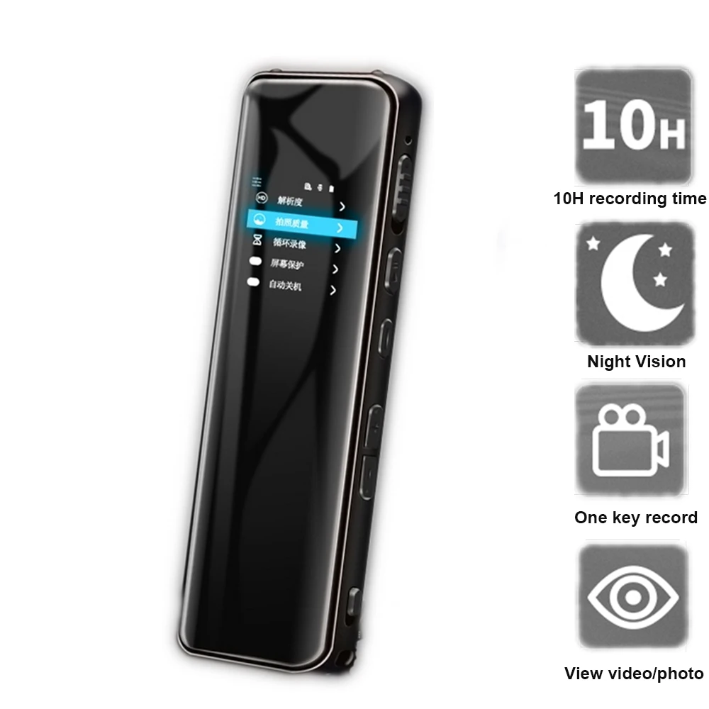Vandlion A13 Mini Camera 1.3 inch LCD Screen 120 Degress Wide Angle Camcorder Motion Detection 1080P Sports DV for Car Driving