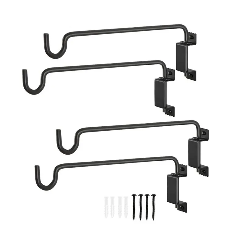 【PARTY  DAY】Wall Mount Swivel Plant Hangers 4Pcs 16