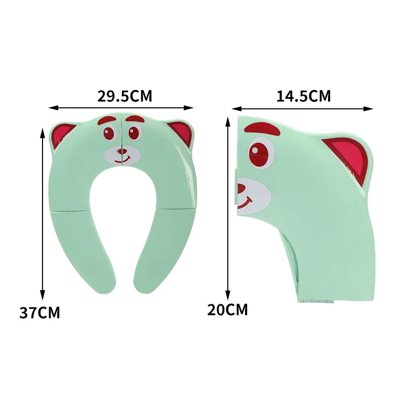 Portable Kids Travel Potty Seat Pad Baby Folding Toilet Training Seat Cover Toddler Urine Assistant Cushion Children Pot Seater