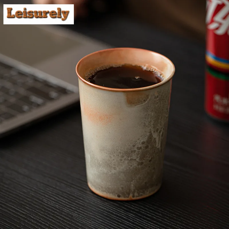 

280ml Large Capacity Cola Mug Beverage Bottle Personal Mug Bubble Teacup Cold Hot Water Jug Office Water Cup For Tea Drinkware