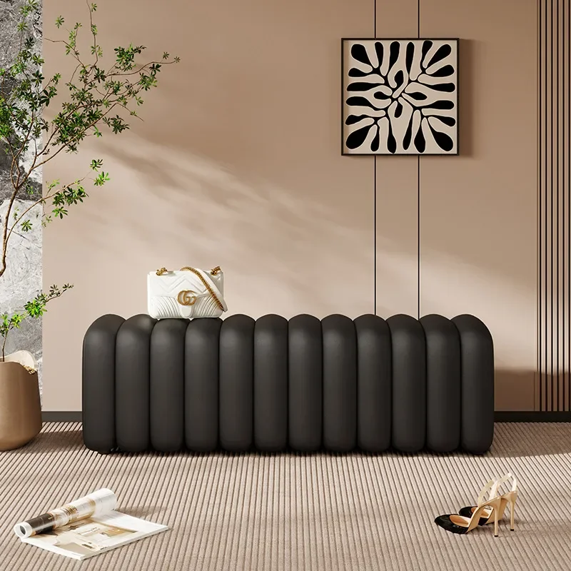 for Shoe Change Stool Entryway Storage Bench End of Bed Seat Bedroom Clothing Store Sofa Ottoman Fitting Room Stool