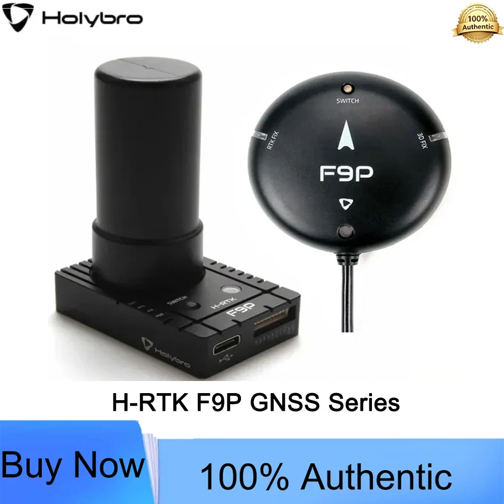 Holybro H-RTK F9P Rover Lite | H-RTK F9P Helical | H-RTK F9P Base For GNSS GLONASS Galileo BeiDou for Pixhawk Flight Controller