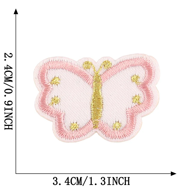 10pcs Lot Cute Patch With Iron On For Clothing Embroidered Kids Animals Small Jacket Thermal Diy Naszywka Sewing Bulk Wholesale