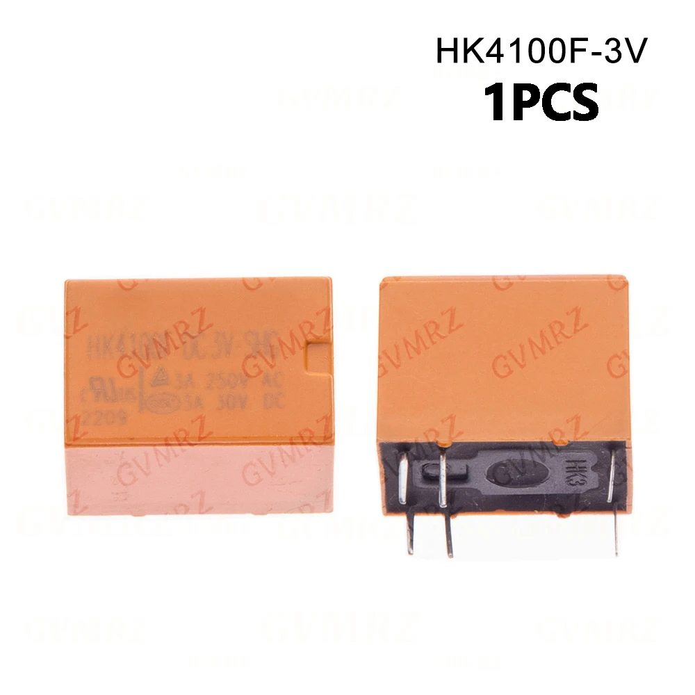 Relay HK4100F-DC12V-SHG HK4100F-DC5V-SHG 6 pin 3A 3V / 5V / 9V / 12V / 24V HK4100F-DC24V-SHG HK4100F-DC3V-SHG