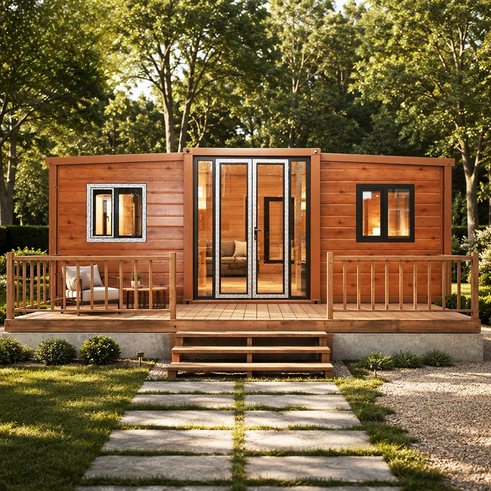 Hot Sale 20Ft 40Ft Expandable Container House Prefabricated House 2 3 4 5 Bedroom Villa Prefab Luxury Mobile Home Portable Homes