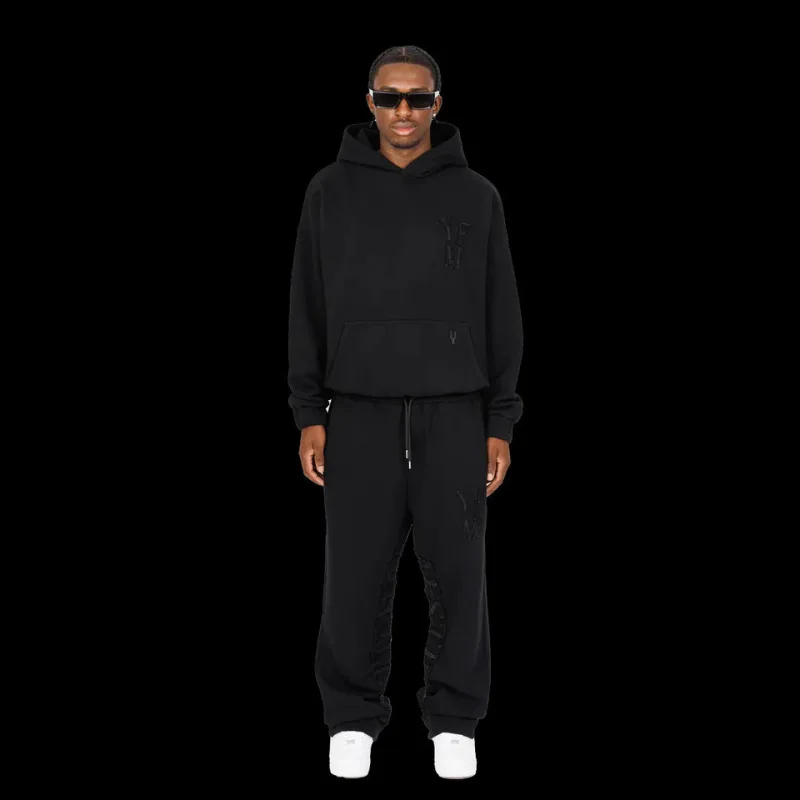 

Утепленная флисовая толстовка с капюшоном для пар, спортивная одежда с вышивкой, унисекс, осень-зима, однотонная, новинка