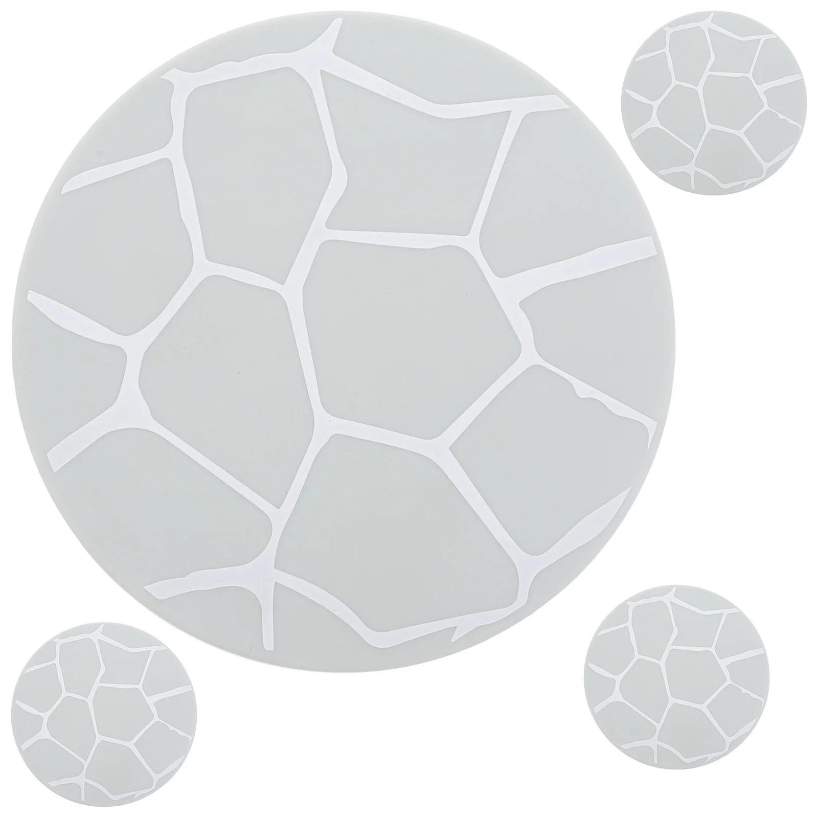 

4Pcs Anti-Slip Silicone Cup Pads Protective Heat Resistant Tumbler Coasters for Kitchen Home Protective Cup Pads