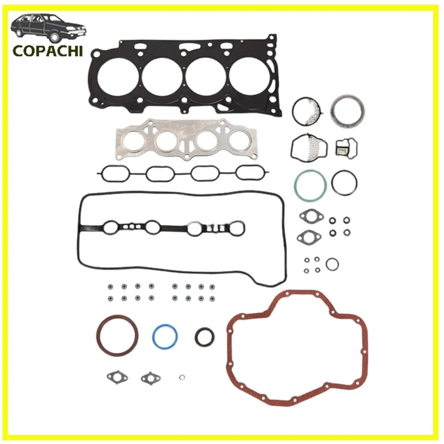 

1set Engine Overhaul Gasket Seals Kit For 2007-2013 Toyota Camry Scion Lexus 2AZFE 2.4 HS26323PT CS26232 Car Accessories Parts