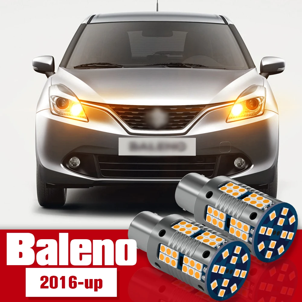 

2pcs LED Accessories Turn Signal Light Bulb Lamp For Suzuki Baleno 2016 2017 2018 2019 2020 2021