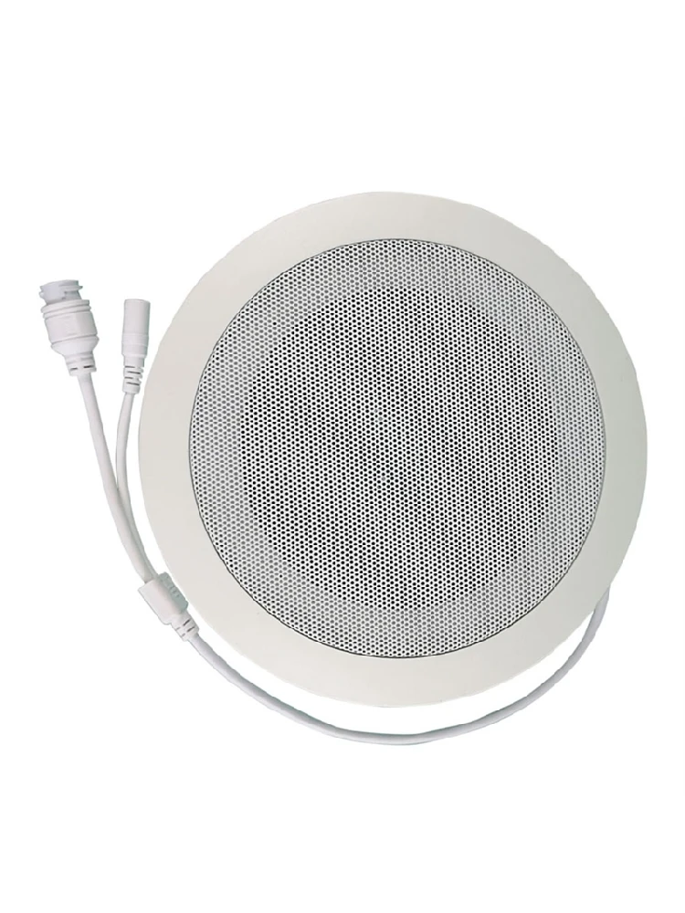 B03B-10W réseau IP système d'adresse publique Audio ABS haut-parleur de plafond POE ou DC12V