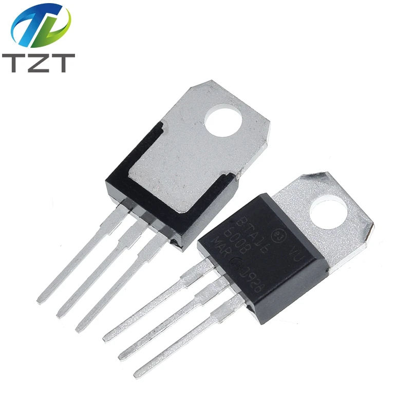 DIYTZT 10/30/50/100PCS BTA16,BTA16-600B BTA16-600 600V 16A