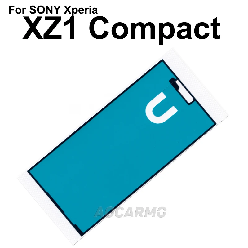 شريط لاصق بشاشة lcd أمامية من Aocarmo لسوني إكسبيريا xz1 مدمج xz1mini xz1c g8441 g8442