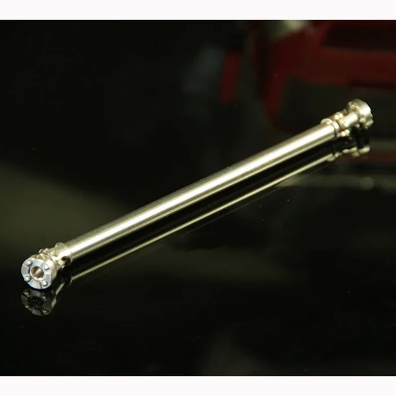 Flanged Stainless Steel Drive Shaft for 1/10 TRX4 1/14 Tamiya RC Truck car Scania 770S