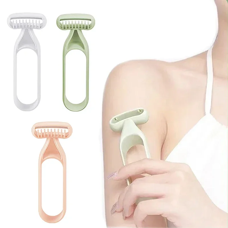

Painless Physical Women Razor Safe Portable Body Hair Trimmer Groomer Hair Removal Grooming Sensitive Skin