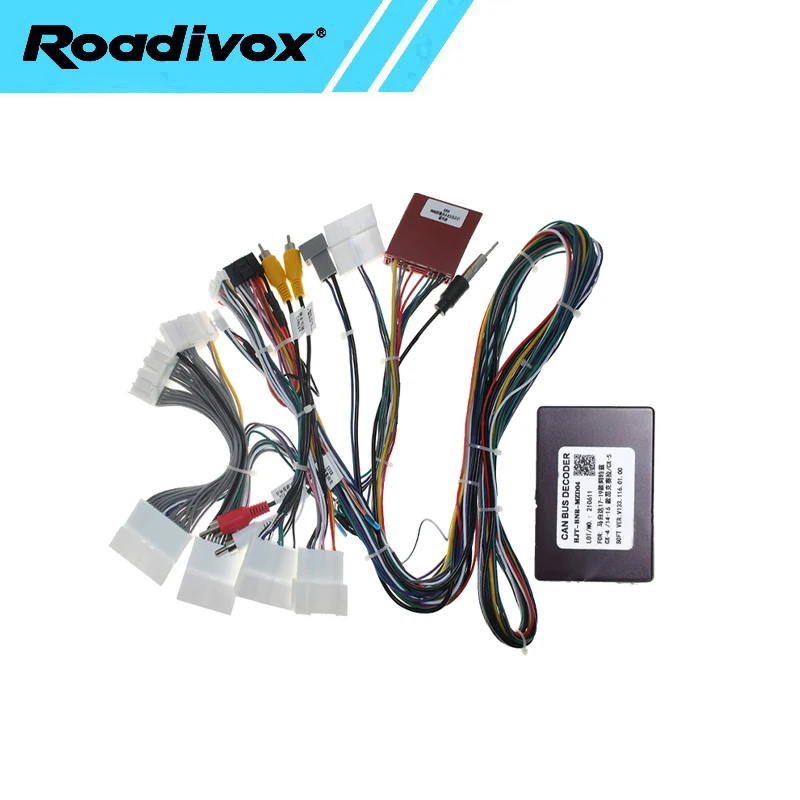 Android Car Radio Canbus Box Decoder For Mazda 2 3 CX-3 CX-5 Atenza 16pin Wiring Harness Adapter Power Cable Plug