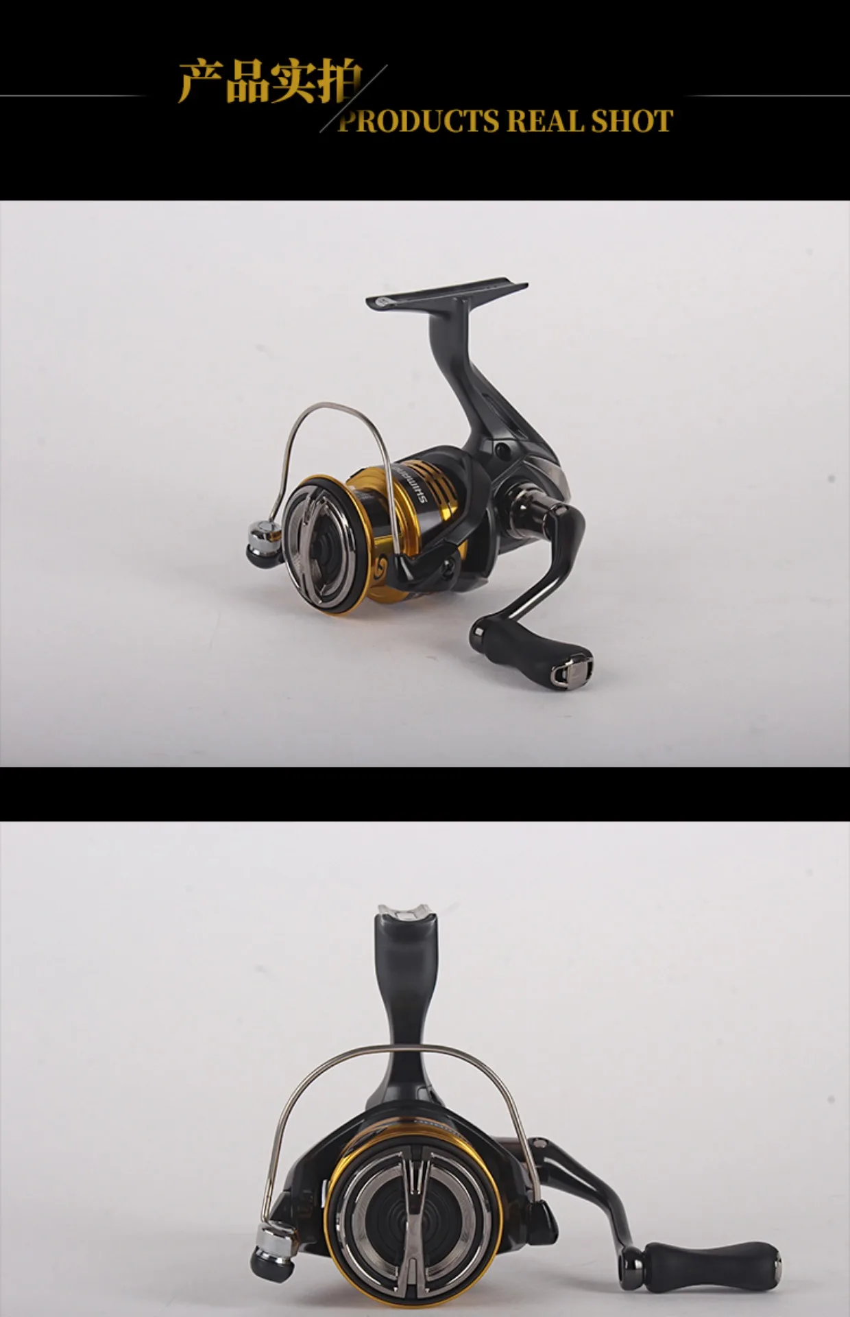 22 SHIMANO Reel SAHARA Spinning Angeln Reel 4 + 1BB 5.0:1/6.2:1 verhältnis Metall Spool 3-11KG Power HGN Gearing Salzwasser Angeln Reel – Detail 3