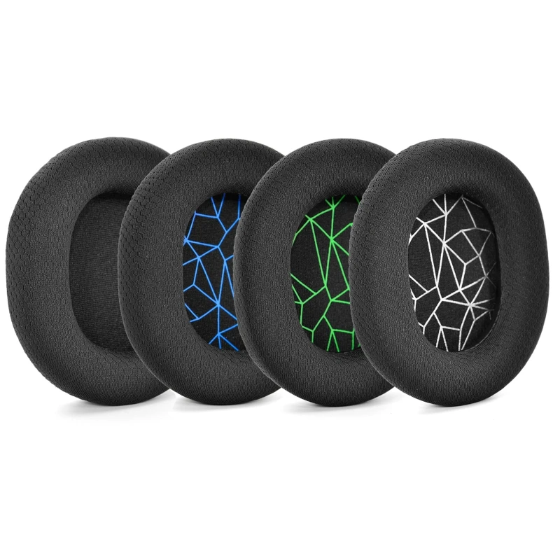 1Pair Ear Pads For Arctis 3 5 7 Lossless Headphones Elastic Foam Earpads Ear Pads Sponge Cushion Replacement