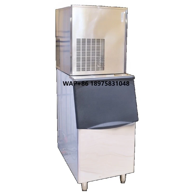 

Chinese factory sells 400kg smart pellet ice maker 220V Snowflake Fish Market fresh ice maker with compressor and motor