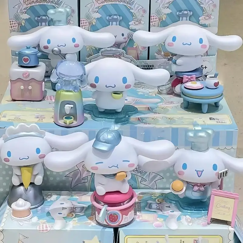 

MINISO подлинный хит продаж Sanrio Yuguigou кухонный дом серии слепая коробка милый настольный орнамент фигурка подарки на день рождения ручной работы