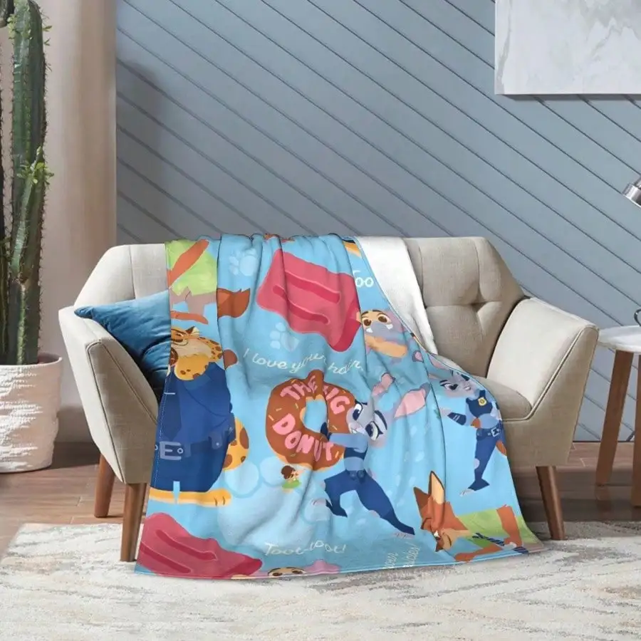 

Zootopias 2 Nick Wilde Judy Blanket Multi-Size Super Soft And Warm Throw Blankets For Sofa Couch And Bed12.Jpg
