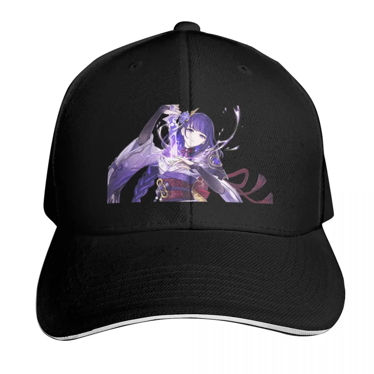 

raiden shogun Baseball Cap Sun Cap Unique hats sun hat Rave Boy Child Women's