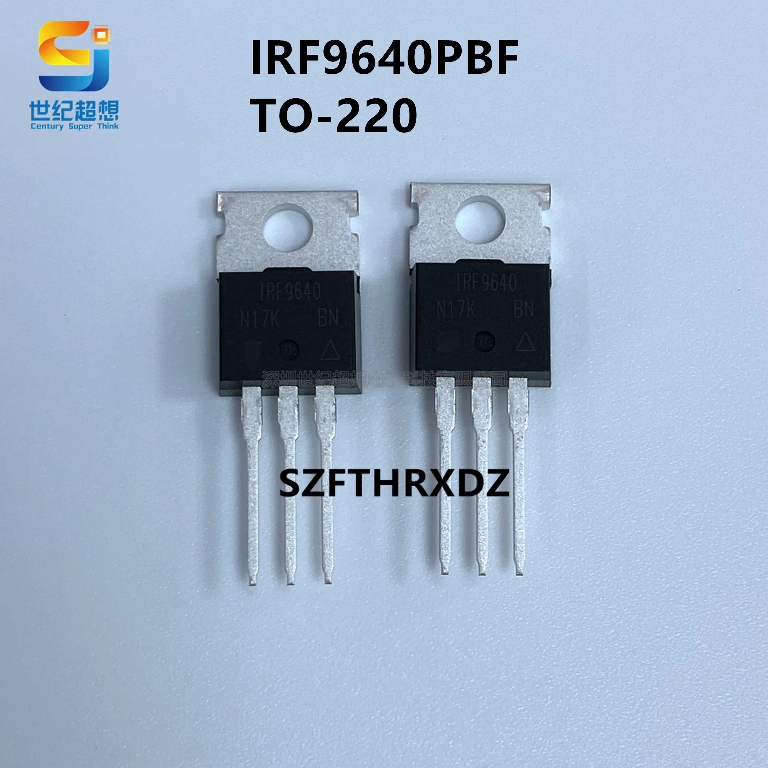 10pcs  100% New Imported Original  IRF9640PBF  IRF9640 200V 11A  TO-220  P-channel field-effect transistor MOSFET