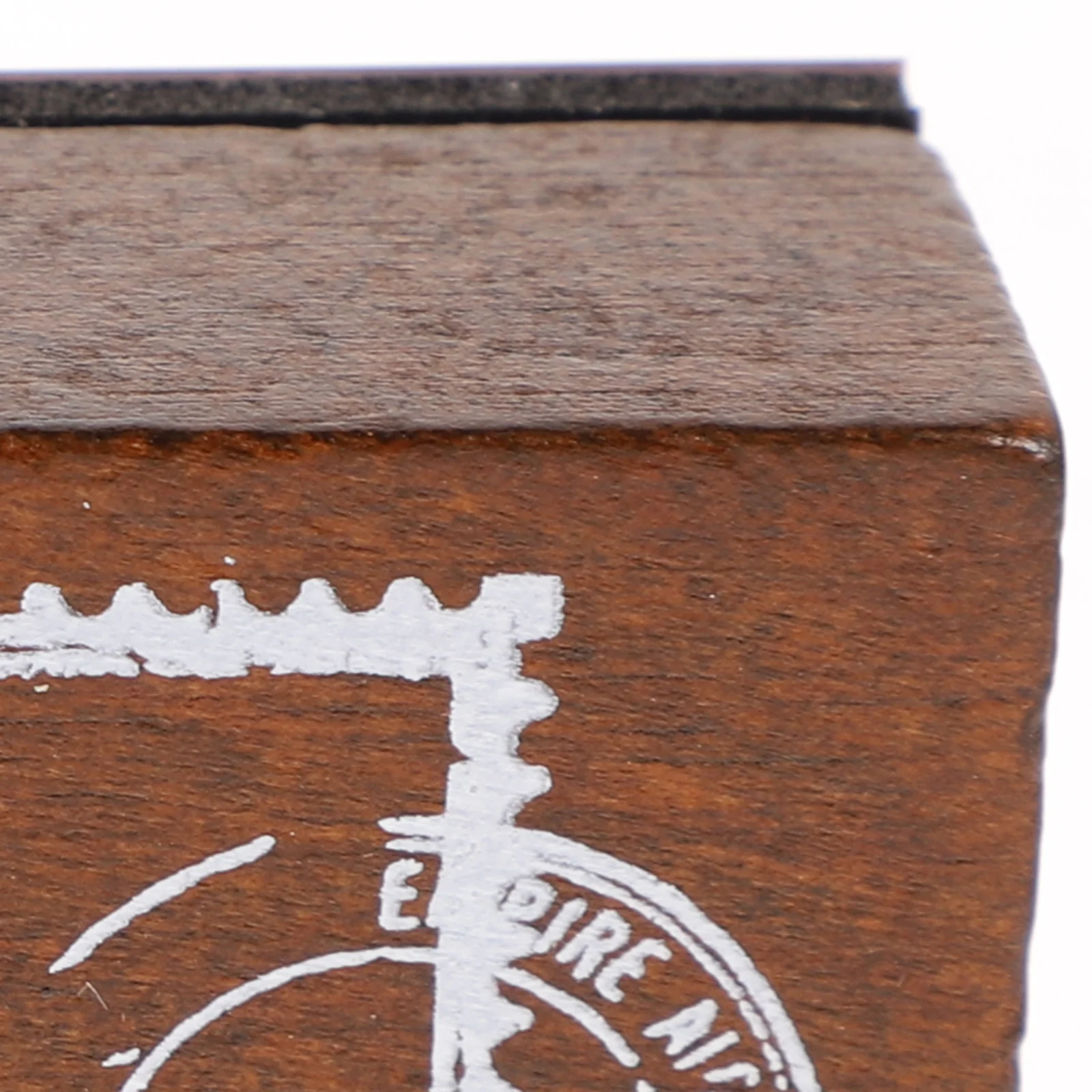 

Wooden Rubber Stamps Retro Vintage Pattern Small Size Storage Transportation Craft Journaling DIY Flowers Wood Stamp Set