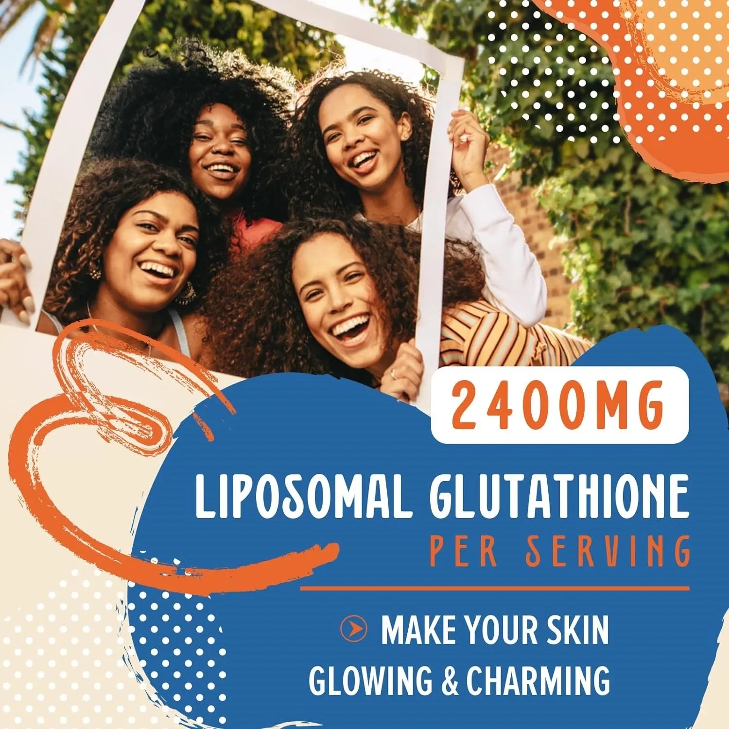 Liposome Glutathione -2400 Milligrams -60 Soft Capsules - Antioxidant Supplement